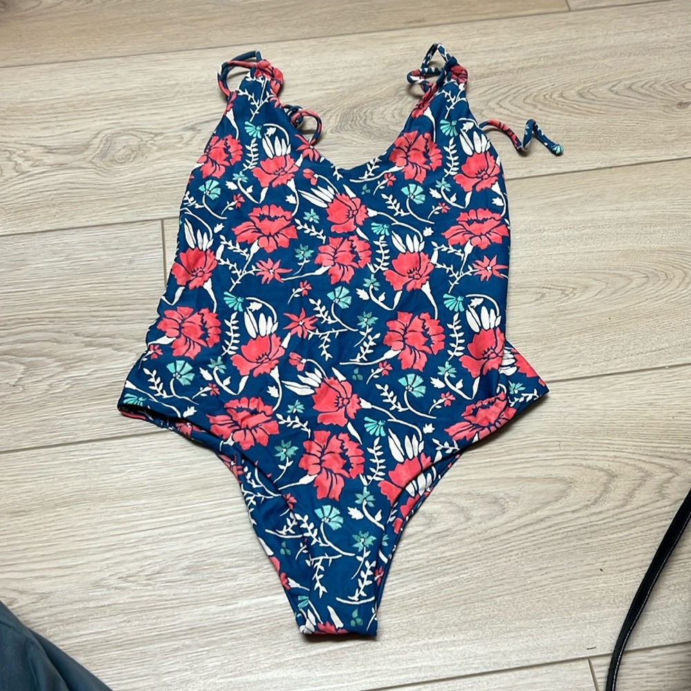 Tori Praver tie strap one piece